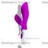 Estimulador vaginal con vibrador de clitoris